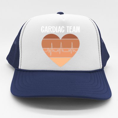 Cardiac Nurse Black History Cna Team Cardiovascular Week Cool Gift Trucker Hat