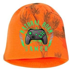 Cool Natural Born Gamer Kati - Camo Knit Beanie