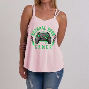 Cool Natural Born Gamer Women's Strappy Tank