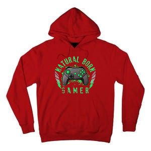 Cool Natural Born Gamer Tall Hoodie