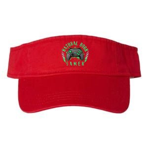 Cool Natural Born Gamer Valucap Bio-Washed Visor