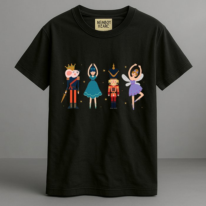 Christmas Nutcracker Ballet Nutcracker Garment-Dyed Heavyweight T-Shirt