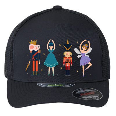 Christmas Nutcracker Ballet Nutcracker Flexfit Unipanel Trucker Cap
