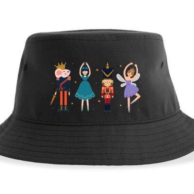 Christmas Nutcracker Ballet Nutcracker Sustainable Bucket Hat