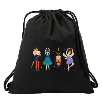 Christmas Nutcracker Ballet Nutcracker Drawstring Bag