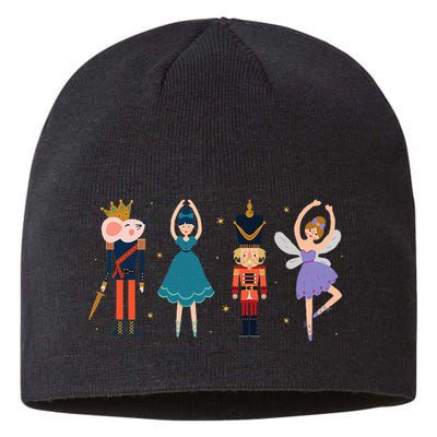 Christmas Nutcracker Ballet Nutcracker Sustainable Beanie