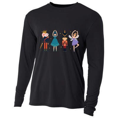 Christmas Nutcracker Ballet Nutcracker Cooling Performance Long Sleeve Crew