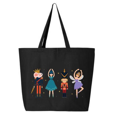 Christmas Nutcracker Ballet Nutcracker 25L Jumbo Tote