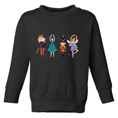 Christmas Nutcracker Ballet Nutcracker Toddler Sweatshirt