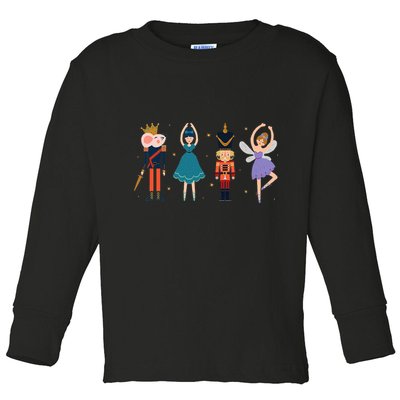Christmas Nutcracker Ballet Nutcracker Toddler Long Sleeve Shirt