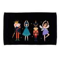 Christmas Nutcracker Ballet Nutcracker Microfiber Hand Towel