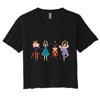 Christmas Nutcracker Ballet Nutcracker Crop Top
