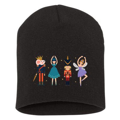 Christmas Nutcracker Ballet Nutcracker Short Acrylic Beanie