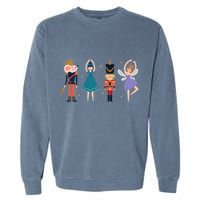 Christmas Nutcracker Ballet Nutcracker Garment-Dyed Sweatshirt