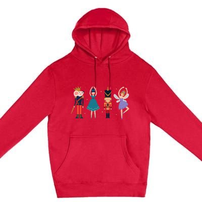 Christmas Nutcracker Ballet Nutcracker Premium Pullover Hoodie