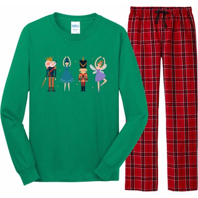 Christmas Nutcracker Ballet Nutcracker Long Sleeve Pajama Set