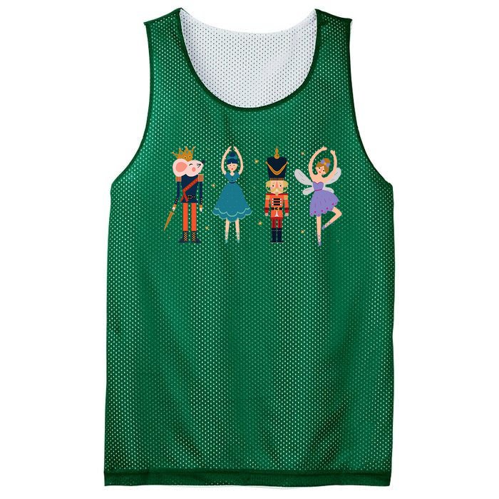 Christmas Nutcracker Ballet Nutcracker Mesh Reversible Basketball Jersey Tank