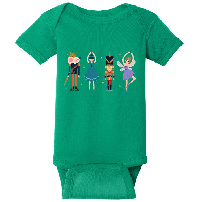 Christmas Nutcracker Ballet Nutcracker Baby Bodysuit
