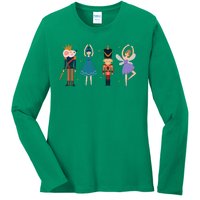 Christmas Nutcracker Ballet Nutcracker Ladies Long Sleeve Shirt