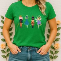 Christmas Nutcracker Ballet Nutcracker Womens T-Shirt