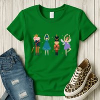 Christmas Nutcracker Ballet Nutcracker Womens T-Shirt