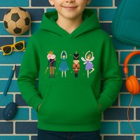 Christmas Nutcracker Ballet Nutcracker Kids Hoodie