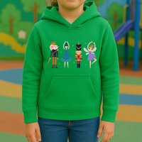 Christmas Nutcracker Ballet Nutcracker Kids Hoodie