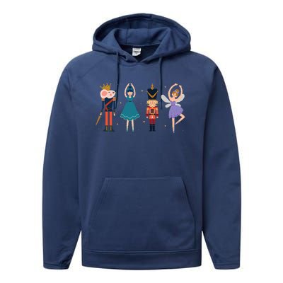 Christmas Nutcracker Ballet Nutcracker Performance Fleece Hoodie