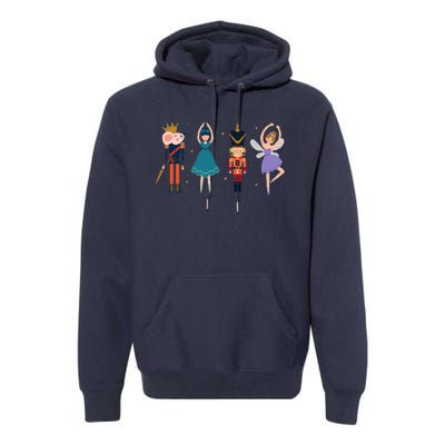 Christmas Nutcracker Ballet Nutcracker Premium Hoodie