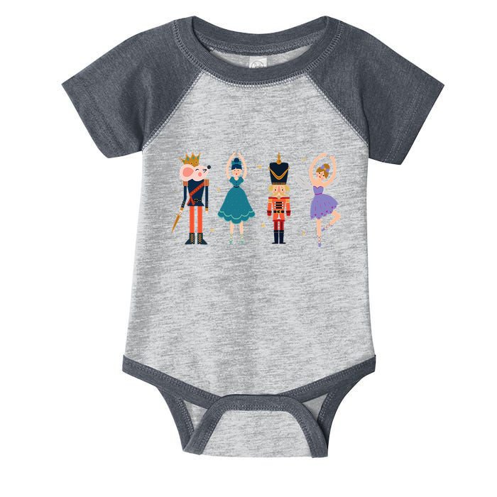 Christmas Nutcracker Ballet Nutcracker Infant Baby Jersey Bodysuit