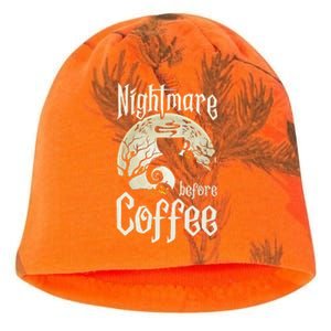 Cute Nightmare Before Coffee Halloween Funny Mug Gift Kati - Camo Knit Beanie