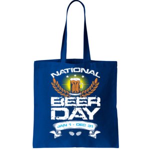 Celebrate National Beer Day All Year Un Ing Cool Gift Tote Bag