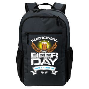 Celebrate National Beer Day All Year Un Ing Cool Gift Daily Commute Backpack