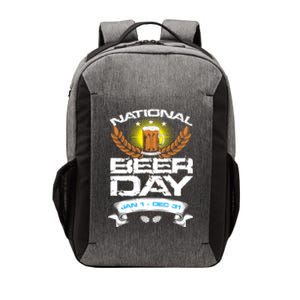 Celebrate National Beer Day All Year Un Ing Cool Gift Vector Backpack