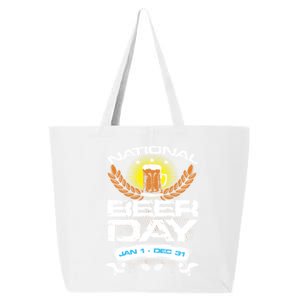 Celebrate National Beer Day All Year Un Ing Cool Gift 25L Jumbo Tote