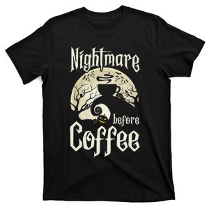 Cute Nightmare Before Coffee Halloween Funny Mug Gift T-Shirt