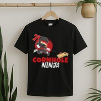 Cornhole Ninja Boy Cornhole T-Shirt