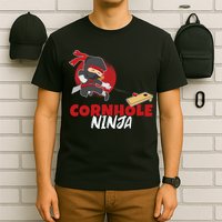 Cornhole Ninja Boy Cornhole T-Shirt