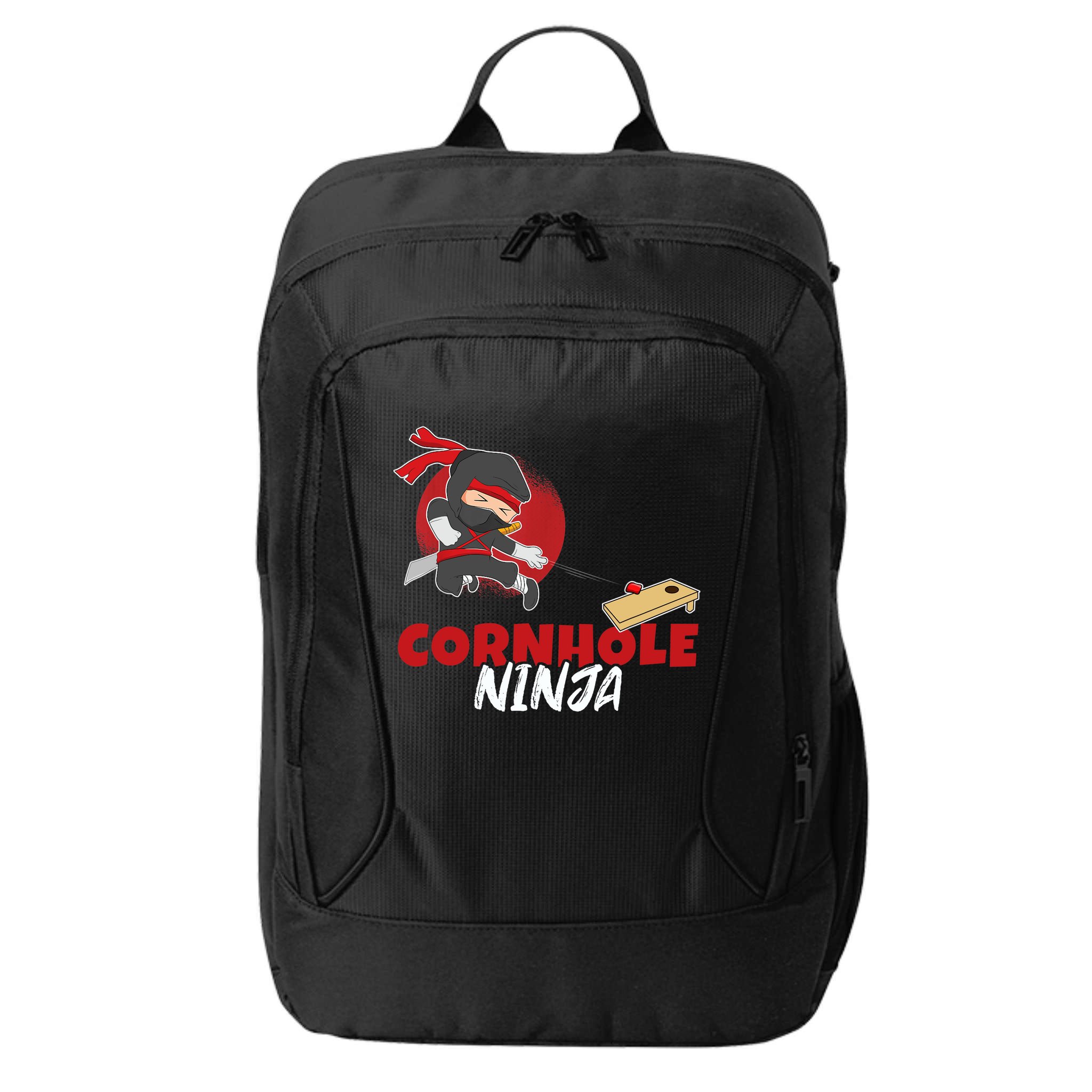 Cornhole Ninja Boy Cornhole City Backpack