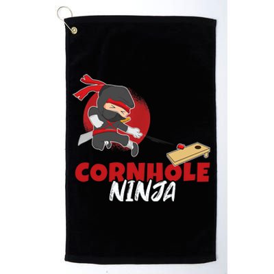 Cornhole Ninja Boy Cornhole Platinum Collection Golf Towel