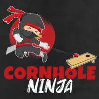 Cornhole Ninja Boy Cornhole Golf Towel