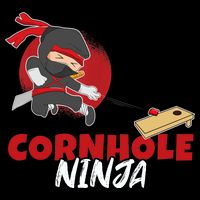Cornhole Ninja Boy Cornhole Toddler T-Shirt