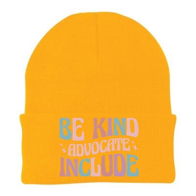 Celebrate Neurodiversity Be Kind Advocate Include Gift Knit Cap Winter Beanie