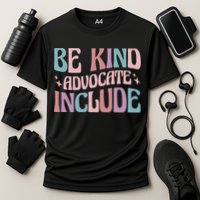 Celebrate Neurodiversity Be Kind Advocate Include Gift Cooling Performance Crew T-Shirt