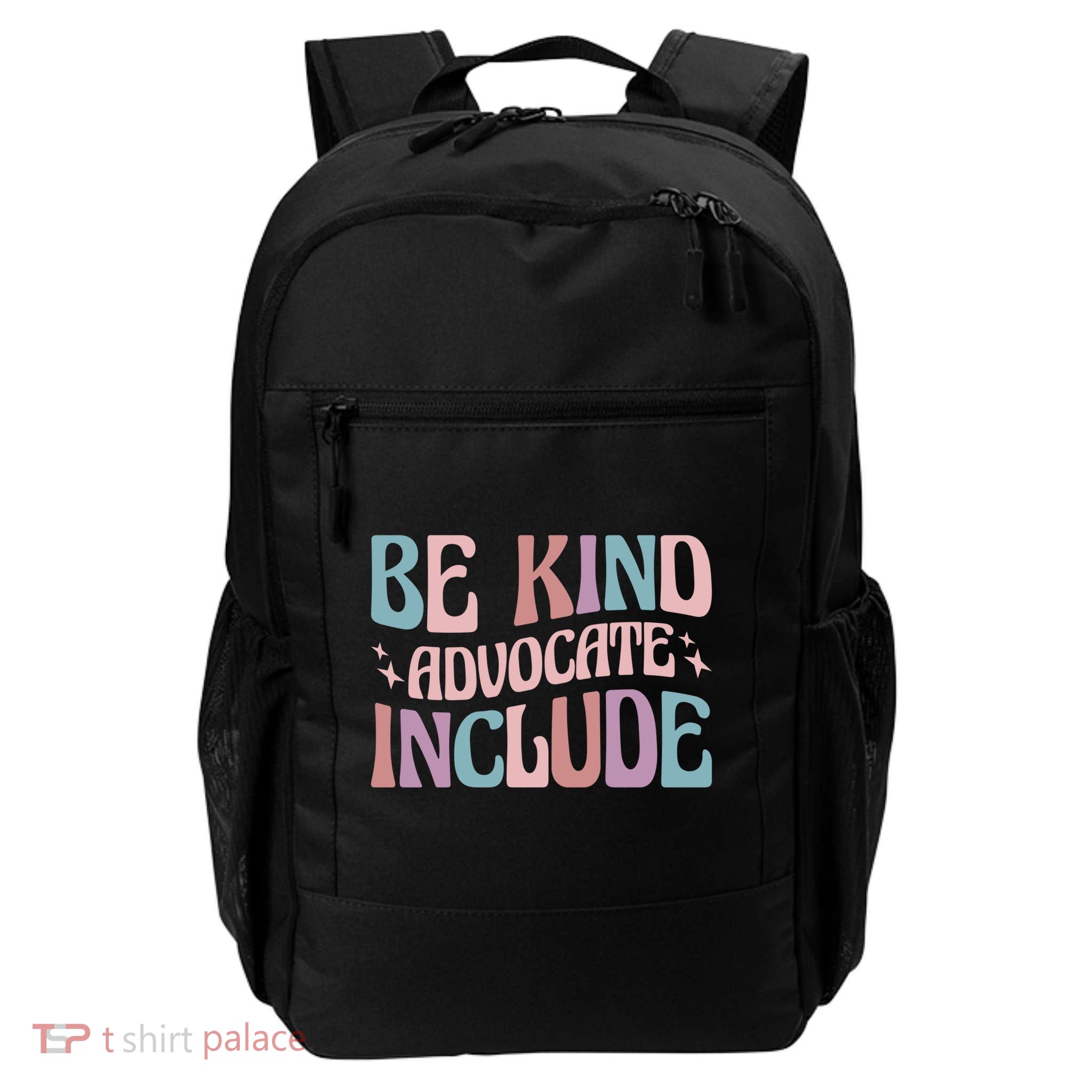 Celebrate Neurodiversity Be Kind Advocate Include Gift Daily Commute Backpack