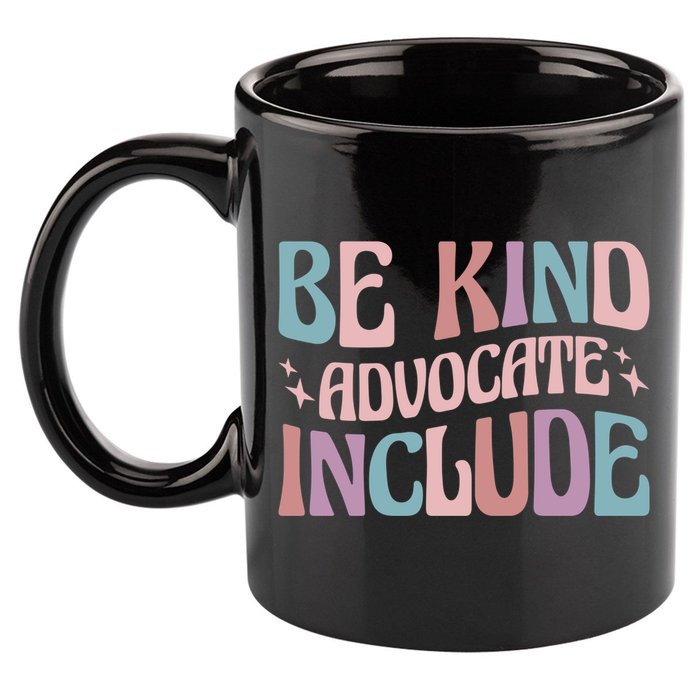 Celebrate Neurodiversity Be Kind Advocate Include Gift 11oz C Handle Ceramic Mug