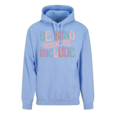 Celebrate Neurodiversity Be Kind Advocate Include Gift Unisex Surf Hoodie