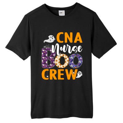 Cna Nurse Boo Crew Scary Nurse Halloween Ghost Spider Funny Gift Tall Fusion ChromaSoft Performance T-Shirt