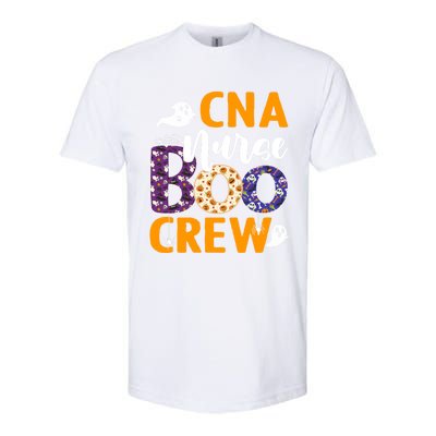 Cna Nurse Boo Crew Scary Nurse Halloween Ghost Spider Funny Gift Softstyle CVC T-Shirt