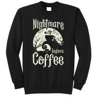 Cute Nightmare Before Coffee Halloween Funny Mug Gift Sweatshirt